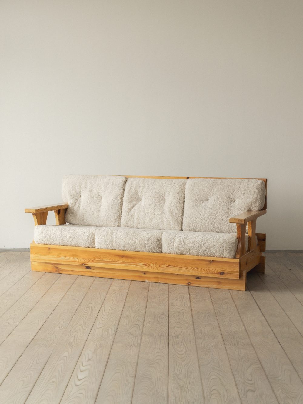 Solid pine, sofa