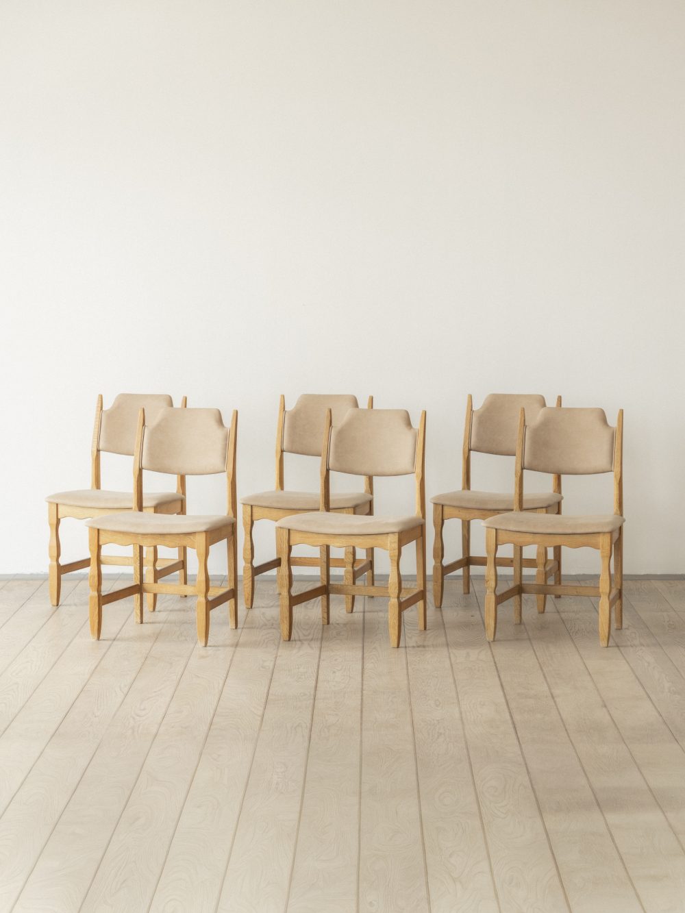 Henning Kjærnulf, Razor blade, Dining Chair (set of six)