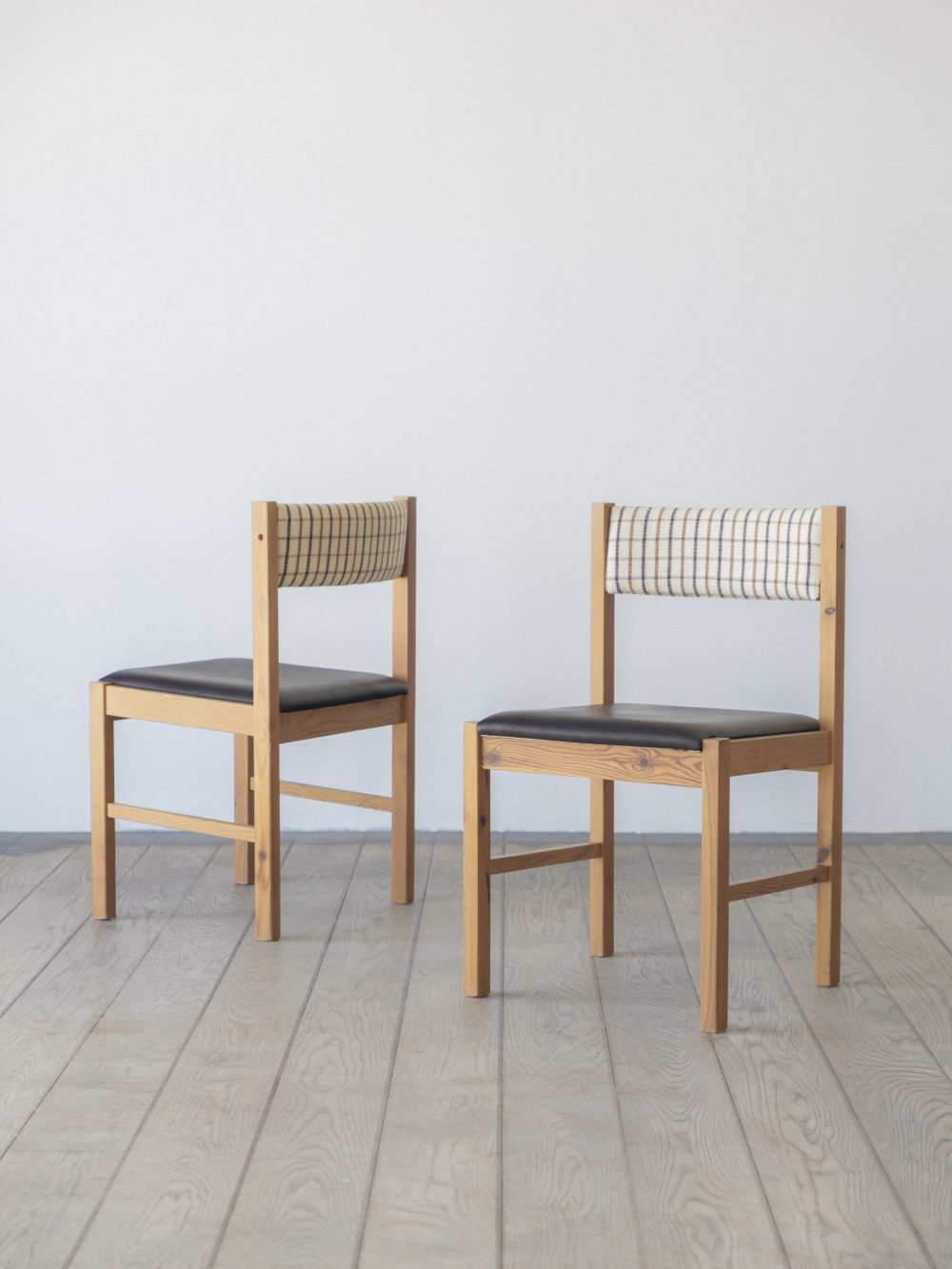 Pine, dining chair, (pair)