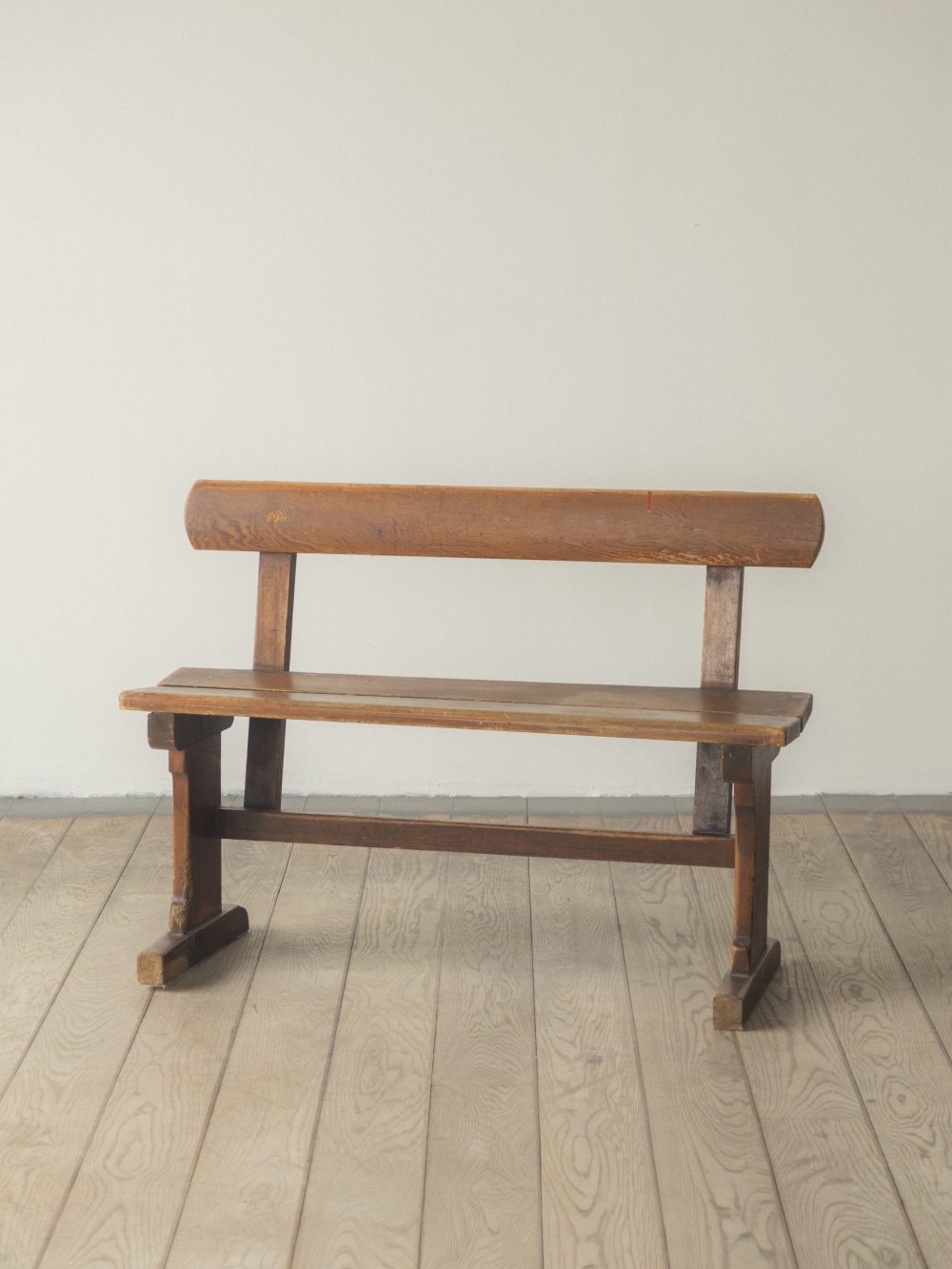 Solid Oak Danish, School Bench